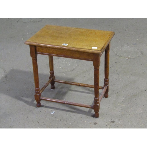 870 - OAK OCCASIONAL TABLE