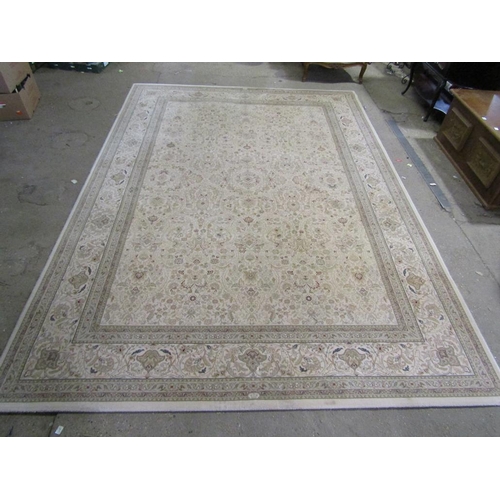 874 - LARGE BEIGE RUG