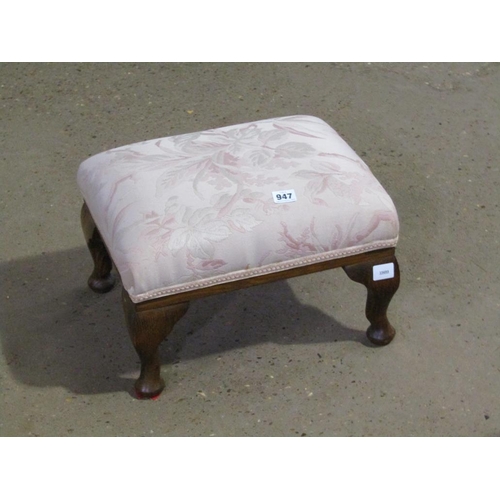 947 - UPHOLSTERED STOOL