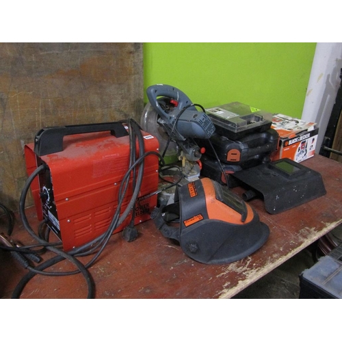 970 - WELDER, DISC SAW, ROUTER ETC.