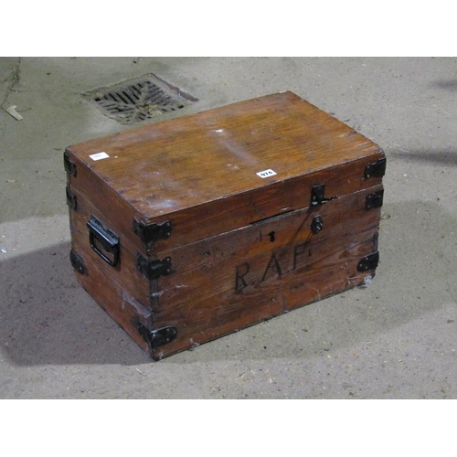 974 - VICTORIAN PINE BOX