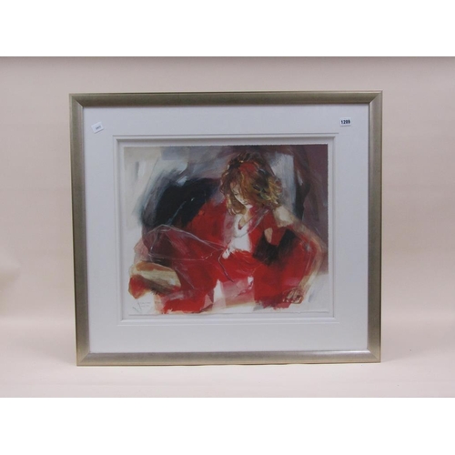 1289 - CHRISTINE COMYN - RECKLESS, LIMITED EDITION PRINT,