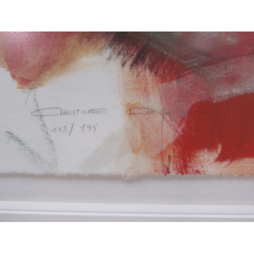 1289 - CHRISTINE COMYN - RECKLESS, LIMITED EDITION PRINT,