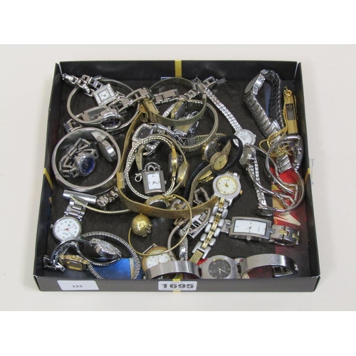 1695 - BOX OF LADIES WATCHES