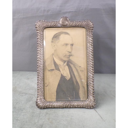 1710 - SILVER MOUNTED EASEL PHOTO FRAME, JAMES DEAKIN AND SONS CHESTER 1899