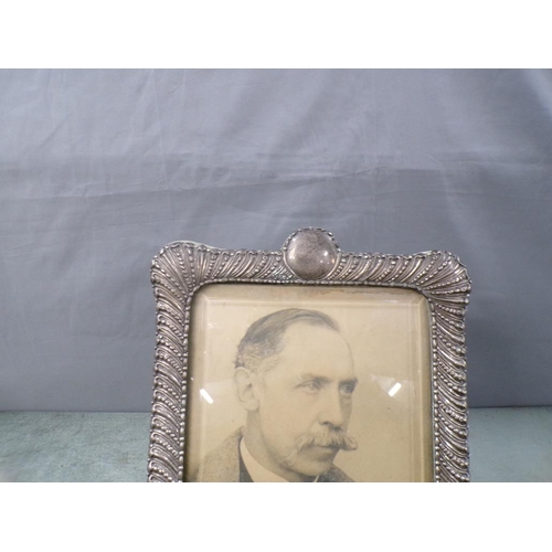 1710 - SILVER MOUNTED EASEL PHOTO FRAME, JAMES DEAKIN AND SONS CHESTER 1899