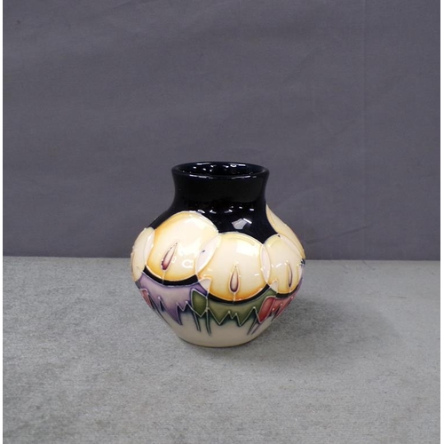 1795 - MOORCROFT VASE, 2ND QUALITY, 9.5CM H