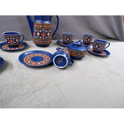 1878 - GERMAN POTTERY COFFEE SERVICE - POT 25CM