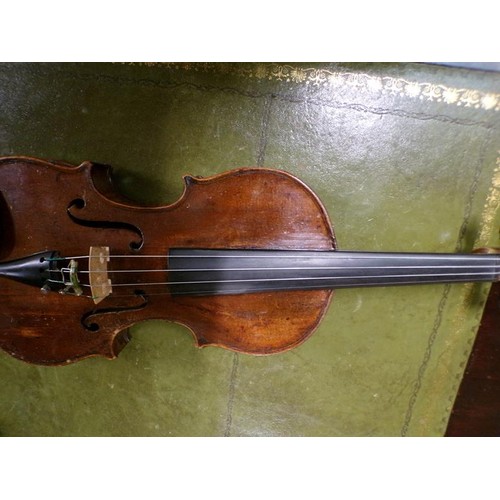 1421 - VIOLIN IN CASE - 60.5cms