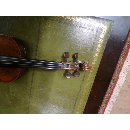 1421 - VIOLIN IN CASE - 60.5cms