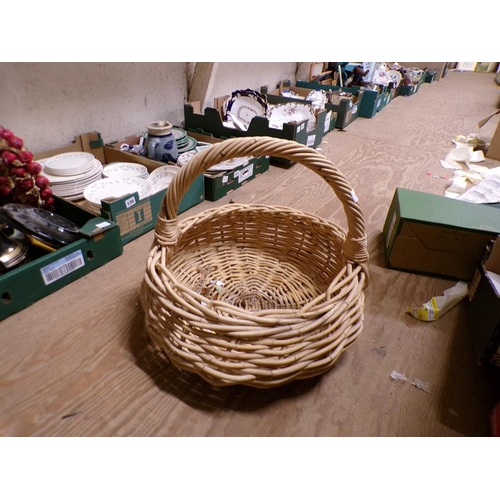 127 - WICKER BASKET