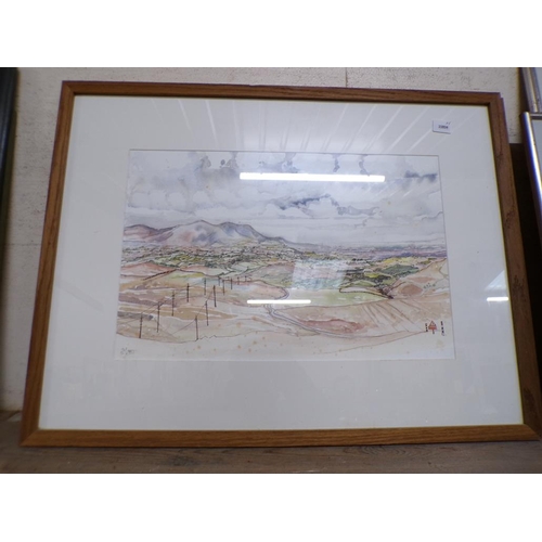 147 - QTY OF FRAMED WATERCOLOURS