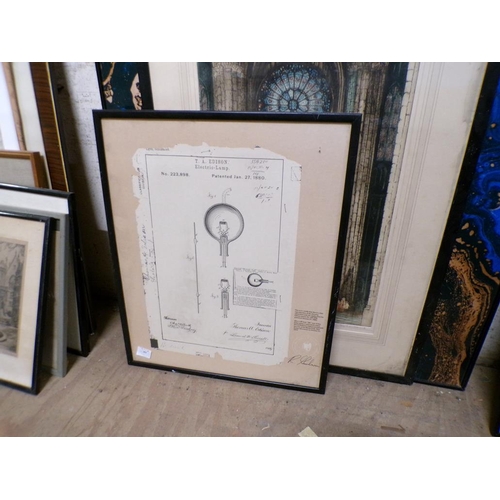 164 - QTY OF FRAMED PRINTS AND ENGRAVINGS