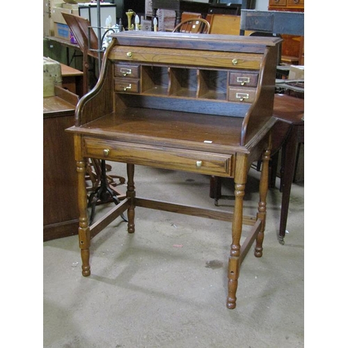 REPRODUCTION ROLL TOP DESK