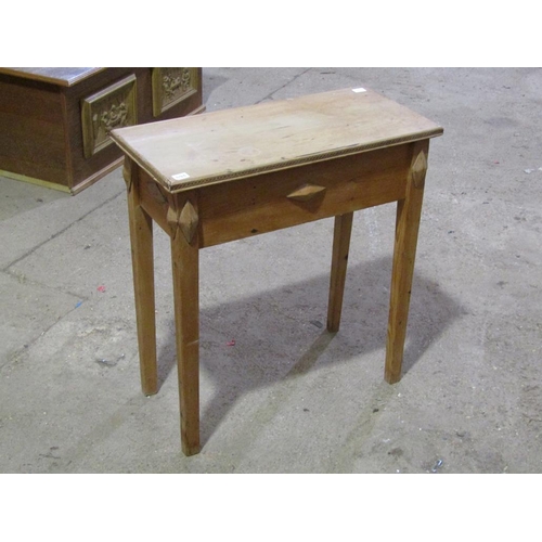 694 - PINE SIDE TABLE