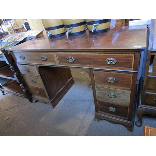 743 - EDWARDIAN INLAID DESK