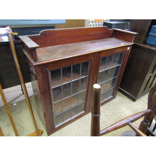 912 - EDWARDIAN OAK BOOKCASE