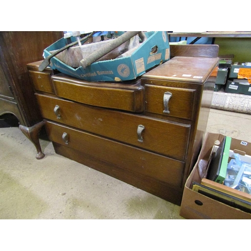 924 - 1930s OAK DRESSING TABLE