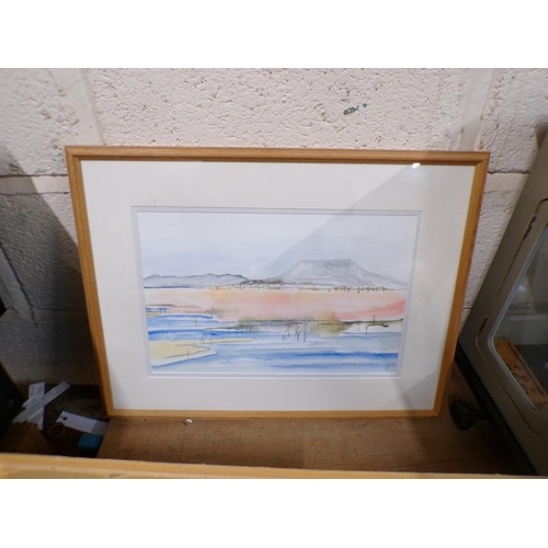 346 - FRAMED WATERCOLOURS