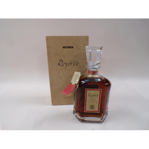 1366 - BOXED BOTTLE OF MATAXA PRIVATE RESERVE