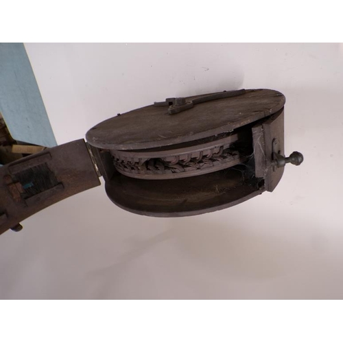 1397 - OLD KNIFE SHARPENER, 44CM H