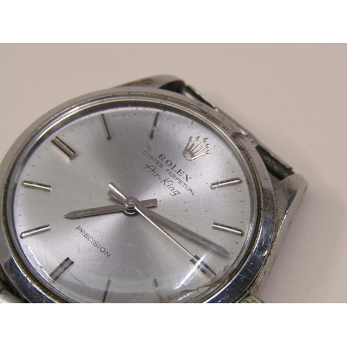 1485 - ROLEX OYSTER PERPETUAL AIR KING (A/F CRACK TO GLASS) - NO STRAP