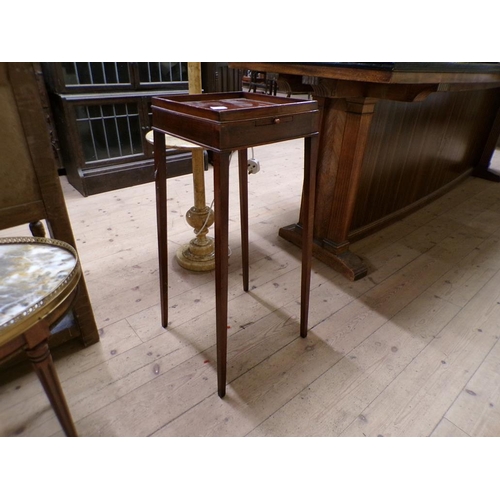 2005 - 19c MAHOGANY OCCASIONAL TABLE