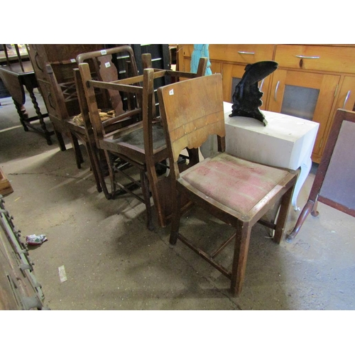 508 - FIVE MISC CHAIRS