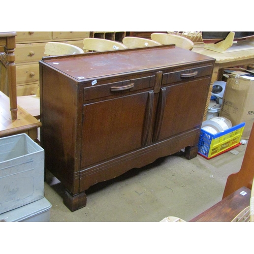 599 - 1930s OAK SIDEBOARD