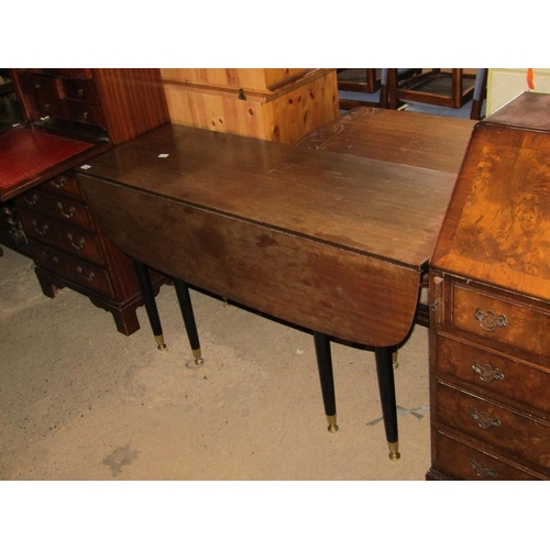 638 - TEAK DROP LEAF TABLE