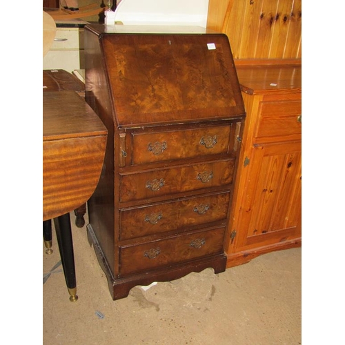 640 - WALNUT VENEERED BUREAU