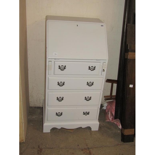 645 - PAINTED BUREAU