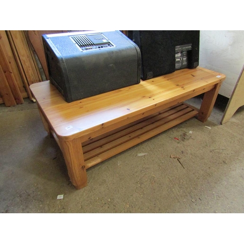 714 - PINE COFFEE TABLE