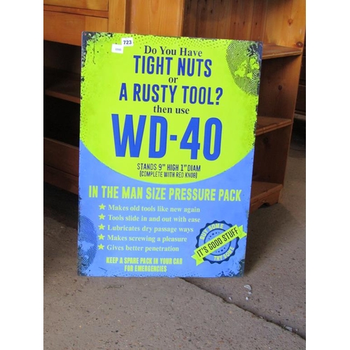 723 - WD40 SIGN