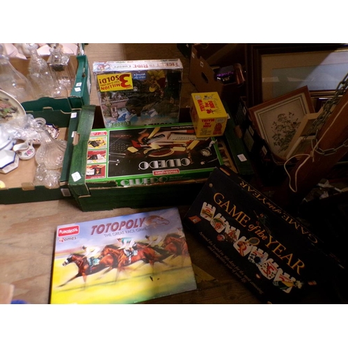 119 - BOX OF TOYS AND BOARD GAMES