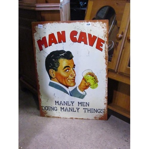 754 - MANCAVE SIGN