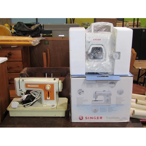 764 - TWO SEWING MACHINES