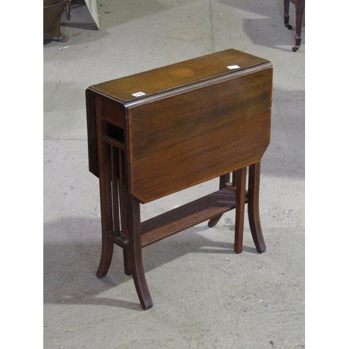 776 - EDWARDIAN INLAID SUTHERLAND TABLE