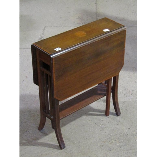 776 - EDWARDIAN INLAID SUTHERLAND TABLE