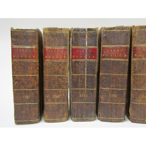 2 - Eleven books - The Ladies Monthly Museum or Polite Repository of Amusement and Instruction, 1813-182... 