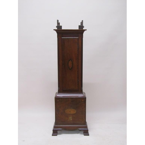 29 - A mid 18c eight day longcase clock, the 30cm arched brass dial signed James Smith, London and having... 