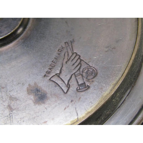 13 - A Hardy Bros of Alnwick fly fishing reel, the trademark incised, 10.5cm diam.