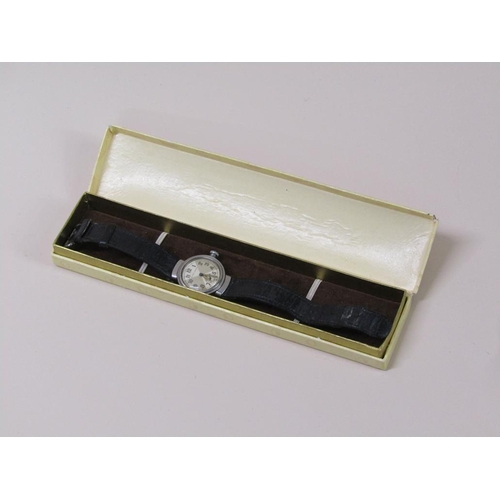 79 - A 1930's Rolex Oyster 'Egyptian' cased gents watch, numbered 65650 to reverse and engraved with init... 