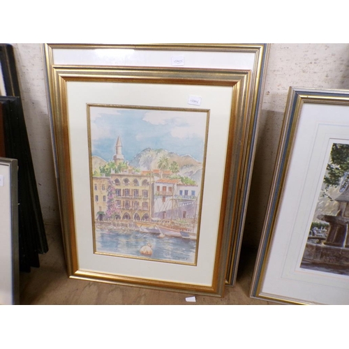 161 - COLLECTION OF FRAMED PRINTS AND WATERCOLOURS