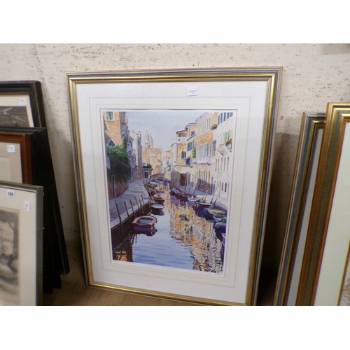 161 - COLLECTION OF FRAMED PRINTS AND WATERCOLOURS