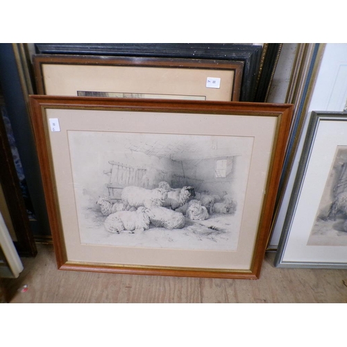 162 - QTY OF FRAMED ENGRAVINGS