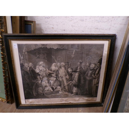 162 - QTY OF FRAMED ENGRAVINGS