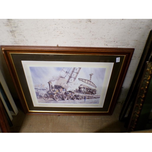 163 - FRAMED OILS AND PRINTS INC. LOWRY