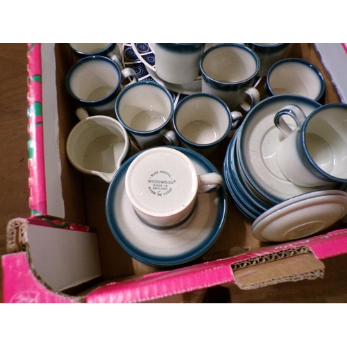 173 - SET OF WEDGWOOD TEAWARES ETC.