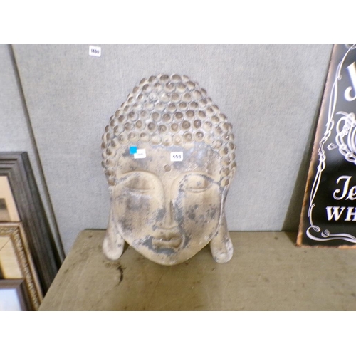 408 - LARGE COMPOSITE BUDDHA HEAD